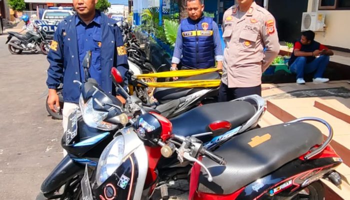Polres Kuningan Ungkap Kasus Curanmor Motor Curian Berhasil Diamankan