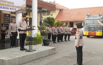 Sertijab Kasat Binmas dan Kenaikan Pangkat Pengabdian Warnai Semangat Pengabdian di Polres Cirebon Kota