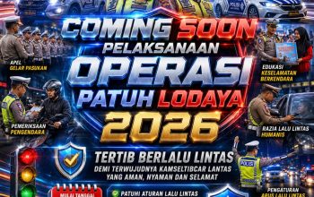 Siap-siap, Operasi Patuh Lodaya 2026 Akan Sasar 11 Pelanggaran Prioritas