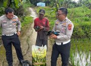 Satlantas Polres Kuningan Salurkan Bantuan Bibit Jagung untuk Dukung Swasembada Pangan Nasional