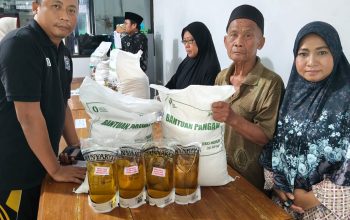 614 KPM Kaligawe Wetan Terima Bantuan Pangan, Kuwu Lilis, Ketahanan Pangan Warga Harus Terjaga