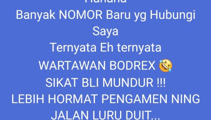 Buntut Proyek BBWS di Kelurahan Drajat, Oknum Ketua RT Diduga Hina Profesi Wartawan dengan Sebutan “Wartawan Bodrex”