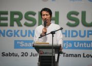 PTBA Gelar Susur Sungai, Angkut 1,56 Ton Sampah dari Sungai Enim