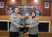 Tongkat Kepemimpinan Polres Pekalongan Kota Resmi Berganti, AKBP Dies Ferra Ningtias Gantikan AKBP Riki Yariandi
