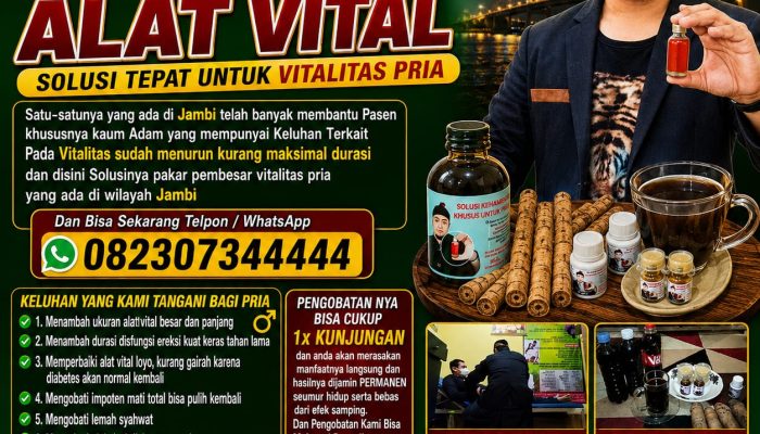 Obat Kuat Perkasa Pria Muaro Jambi H.Abdulazis Atasi Lemah Syahwat Resmi