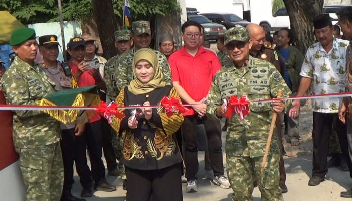 Jembatan Armco Tahap II di Kelurahan Pekiringan Telah Diresmikan, Wujud Sinergi TNI dan Pemerintah untuk Masyarakat