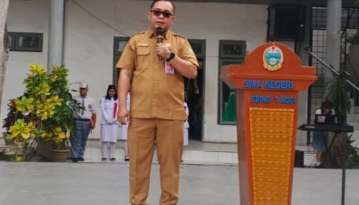 Upacara Penyambutan Siswa Baru dan Pembukaan MPLS di SMA Negeri 3 Tebing Tinggi TA 2026–2027 Berlangsung Khidmat