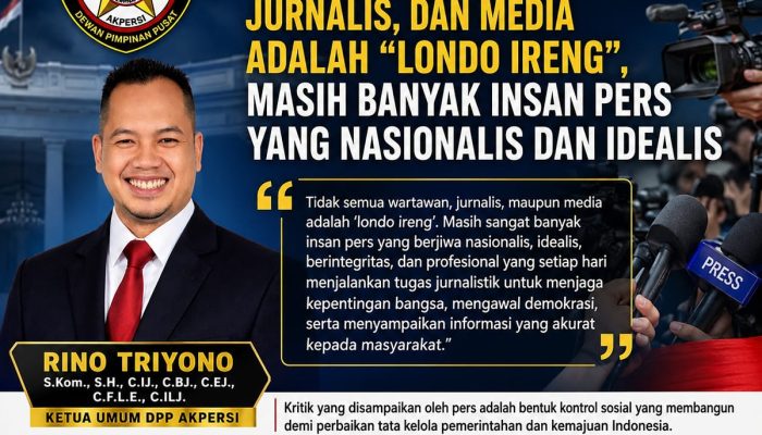 AKPERSI Dorong Pemerintah dan Media Bangun Komunikasi yang Sehat demi Kepentingan Bangsa