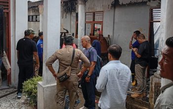 Dua Ruang Kelas SMP Negeri 9 Tebing Tinggi Ludes Terbakar Saat Jam Belajar