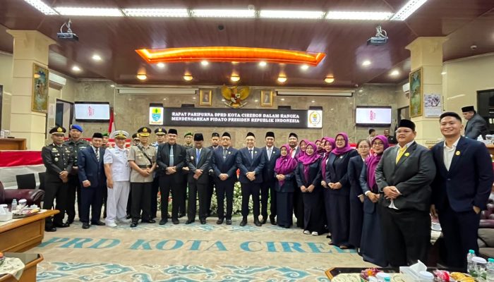 Dengarkan Pidato Presiden, Pemkot Cirebon Siap Tindaklanjuti Arah Kebijakan Nasional