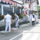 Sambut HUT RI ke-81, Lapas Kelas IIB Lhoksukon Gelar Jalan Santai dan Aksi Bersih Lingkungan