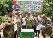 Pangdam IV/Diponegoro Tinjau Jembatan Gantung Merah Putih dan Resmikan Sumur Bor di Kabupaten Pati