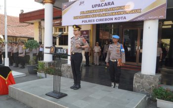 Sertijab Kapolsek Lemahwungkuk dan Pelantikan Kapolsek Mundu Polres Cirebon Kota