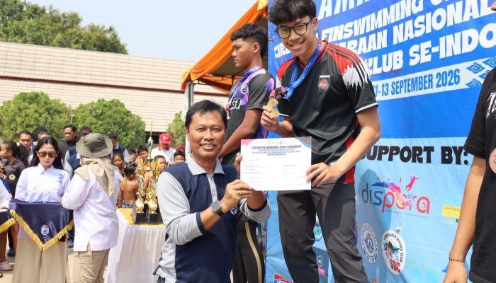 Wali Kota Buka Cirebon Finswimming Open Tournament 2026, Diikuti 598 Atlet dari 81 Klub