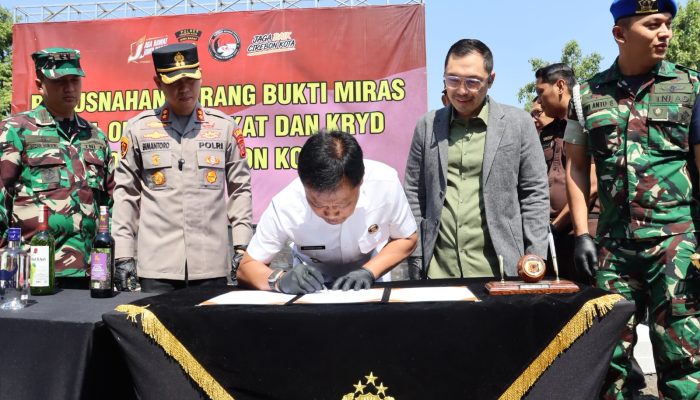Pemkot Cirebon Dukung Upaya Polres Tekan Peredaran Narkoba dan Miras