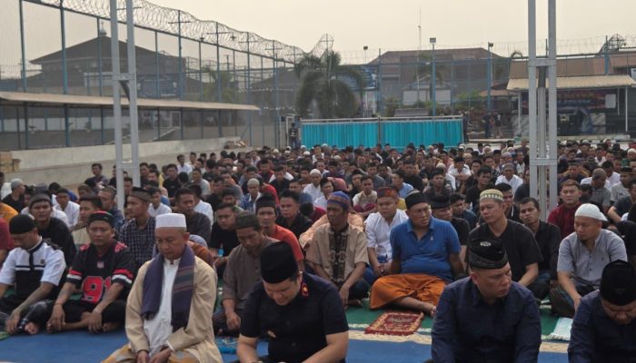 Lapas Muara Enim Gelar Salat Istisqa, Mohon Turunnya Hujan dan Keberkahan