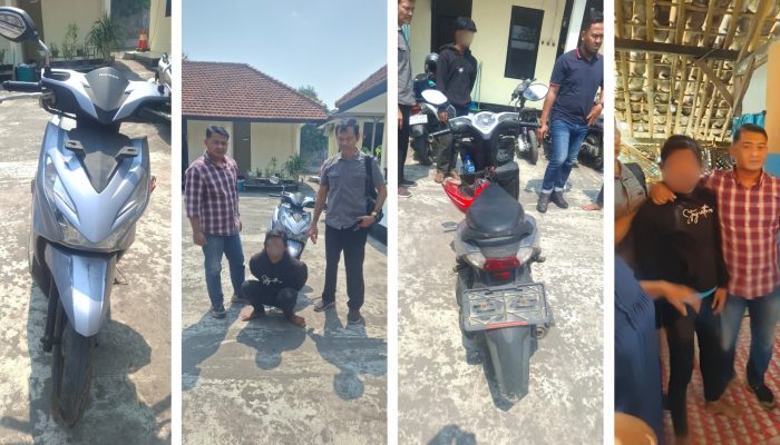 Polsek Cirebon Selatan Timur Ungkap Curanmor, Satu Motor Diamankan