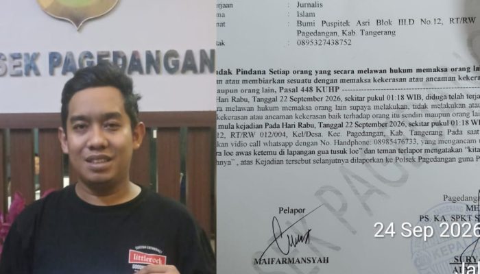 Resmi Tim Media Melaporkan Pengancaman Terkait Pembubaran Aksi Balap Liar