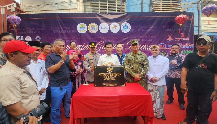 Gapura Pecinan Diresmikan, Pemkot Cirebon Dorong Daya Tarik Wisata