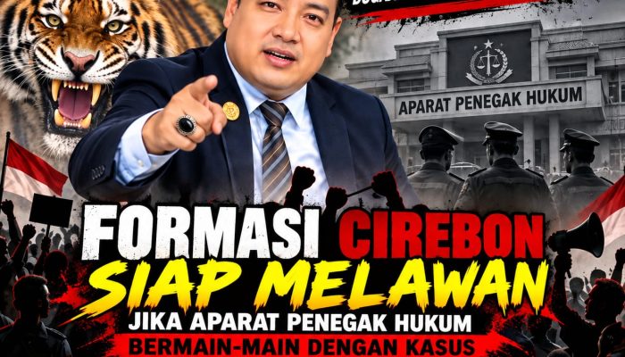 FORMASI CIREBON DESAK KAPOLRESTA CIREBON SEGERA USUT TUNTAS KASUS DUGAAN SKANDAL KORUPSI PDAM TIRTA JATI