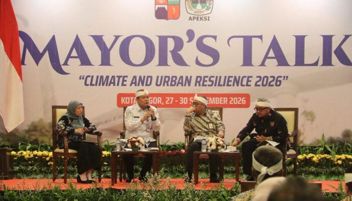 Wali Kota Hadiri Mayors Talk 2026, Bahas Ketahanan Kota Hadapi Perubahan Iklim