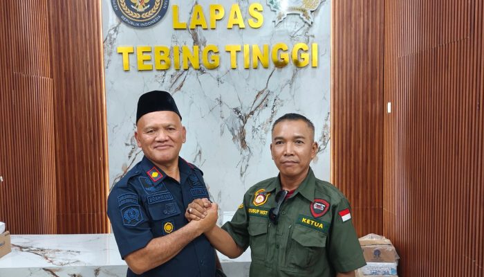 DPC AKPERSI Tebing Tinggi Silaturahmi ke Lapas, Dorong Sinergi dan Edukasi Hukum Bagi Warga Binaan