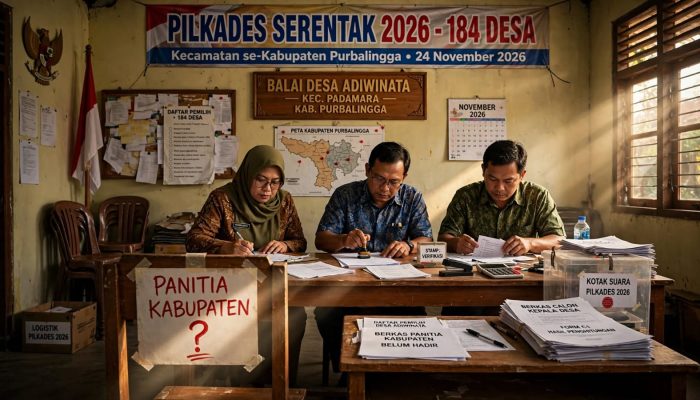 PANITIA DESA SUDAH BERGERAK, PANITIA KABUPATEN BELUM TERVERIFIKASI: SIAPA MENGENDALIKAN PILKADES PURBALINGGA 2026