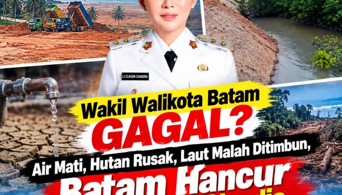 Batam Disorot! Krisis Air Bersih, Kerusakan Lingkungan dan Dugaan Penimbunan Pesisir di Teluk Mata Ikan & Piayu Laut