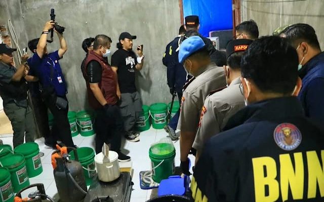 Pabrik Sabu Terbesar di Indonesia Digerebek di Aceh, Jaringan Internasional Pasok Meth Oil Dari Asia Tenggara