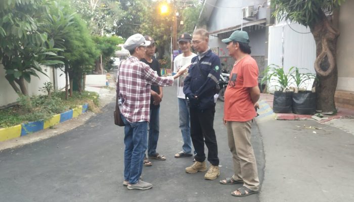 Pengaspalan RW 15 Galunggung Asih Disambut Gembira Warga, Konsultan Pengawas Sebut Sesuai Bestek