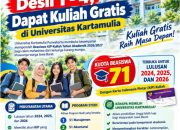 Untuk Warga Jawa Barat Desil 1–4, Dapat Kuliah Gratis di Universitas Kartamulia